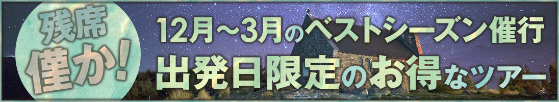 ニュージーランド絶景体験ツアー